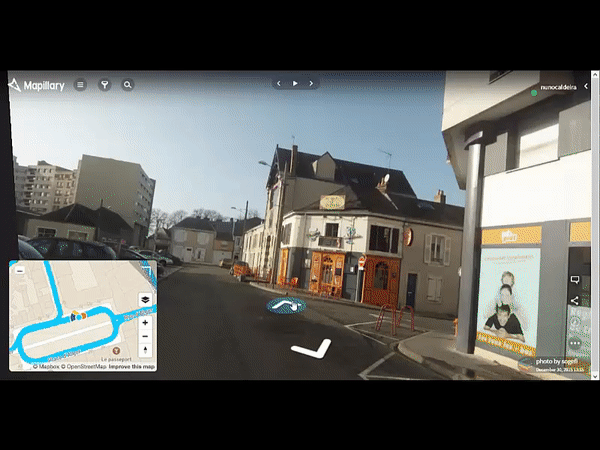 Mapillary 3D Views