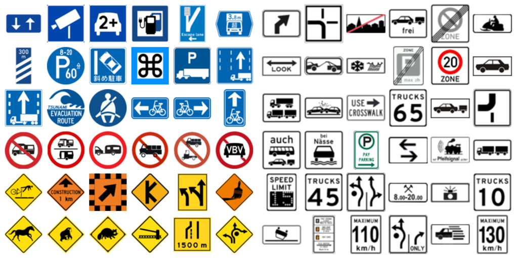 Examples of new signs