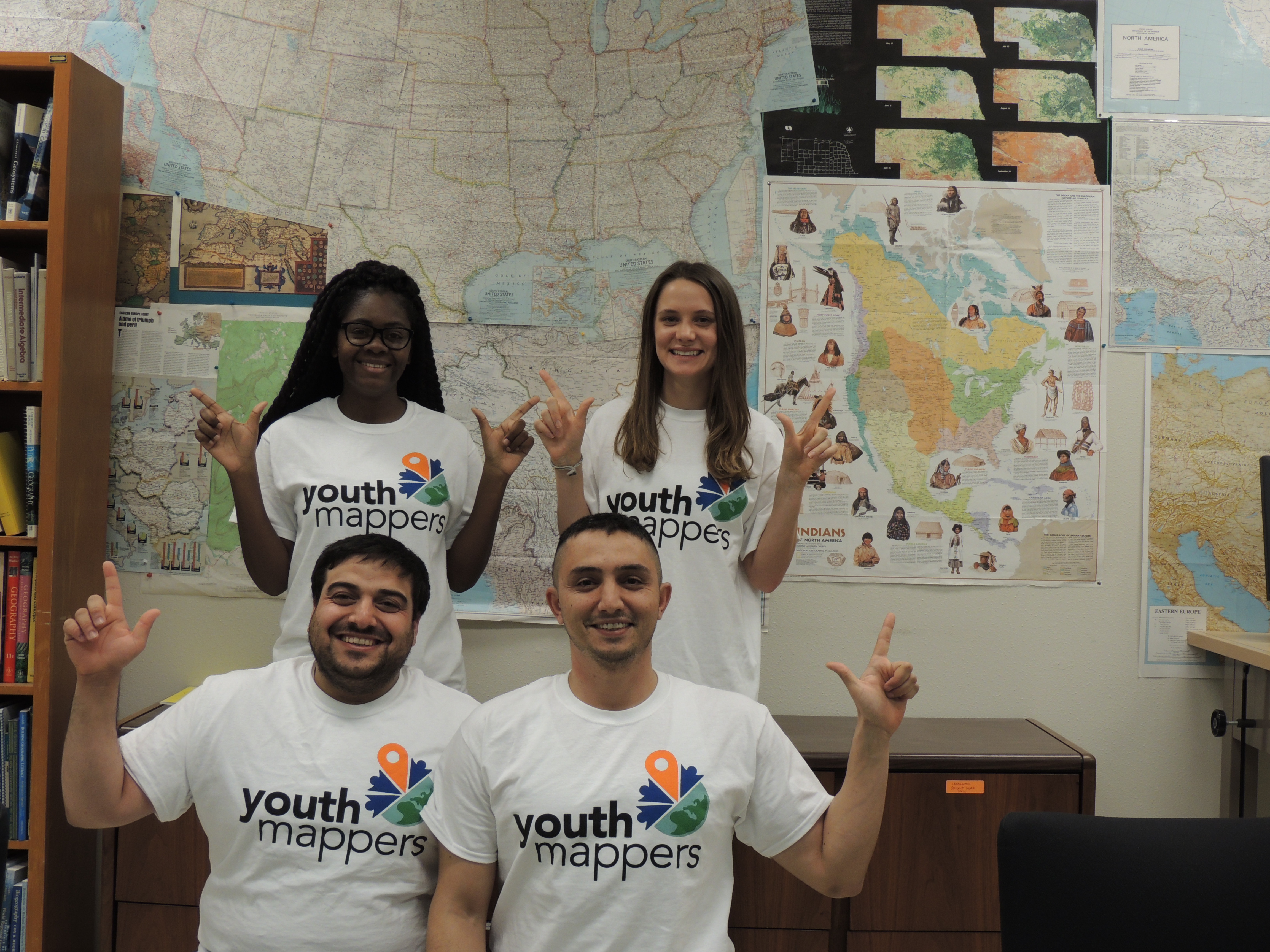 YouthMappers students
