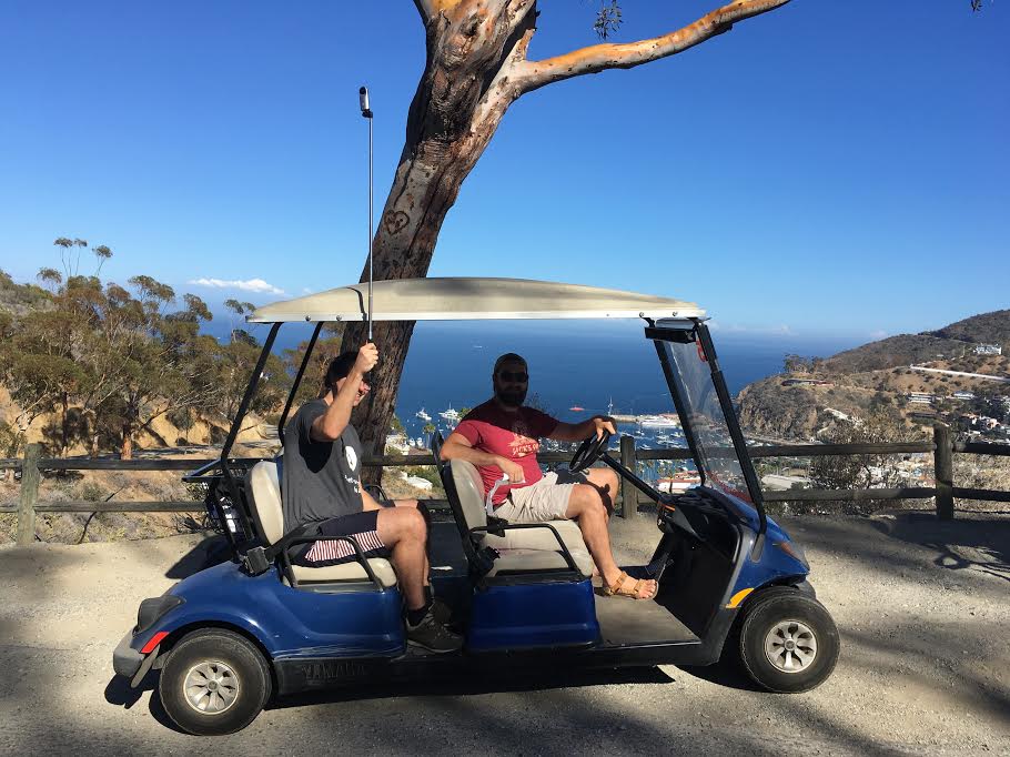 Golf cart photo mapping
