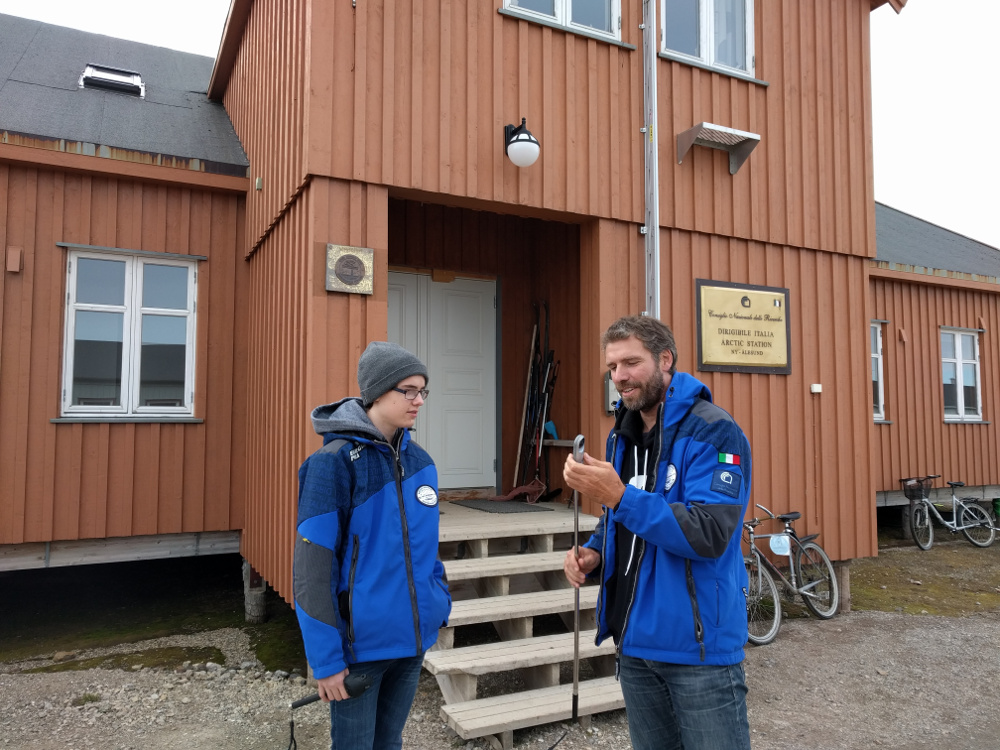The Ny-Ålesund pilot mapping team