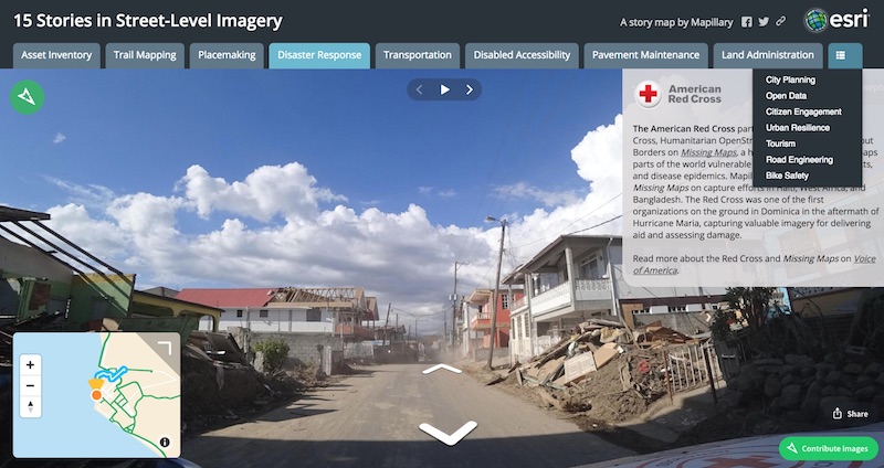 15 Stories in Street-Level Imagery - Esri Story Map