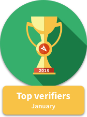 Top verifications January 2018