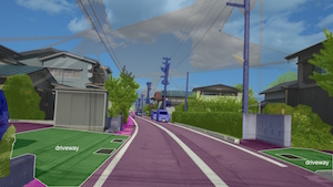 Mapillary Vistas Dataset annotations on street-level images