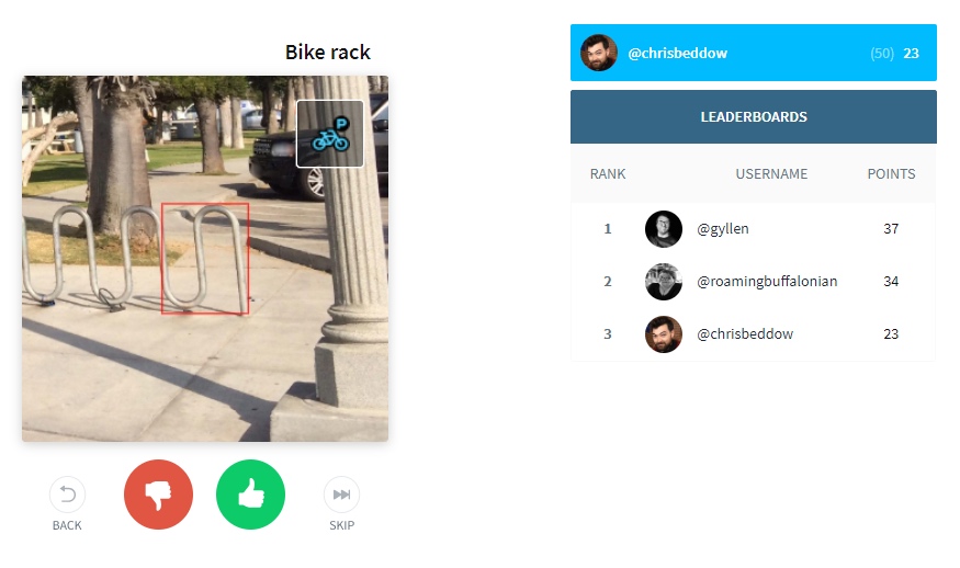 Verification Project for bike racks