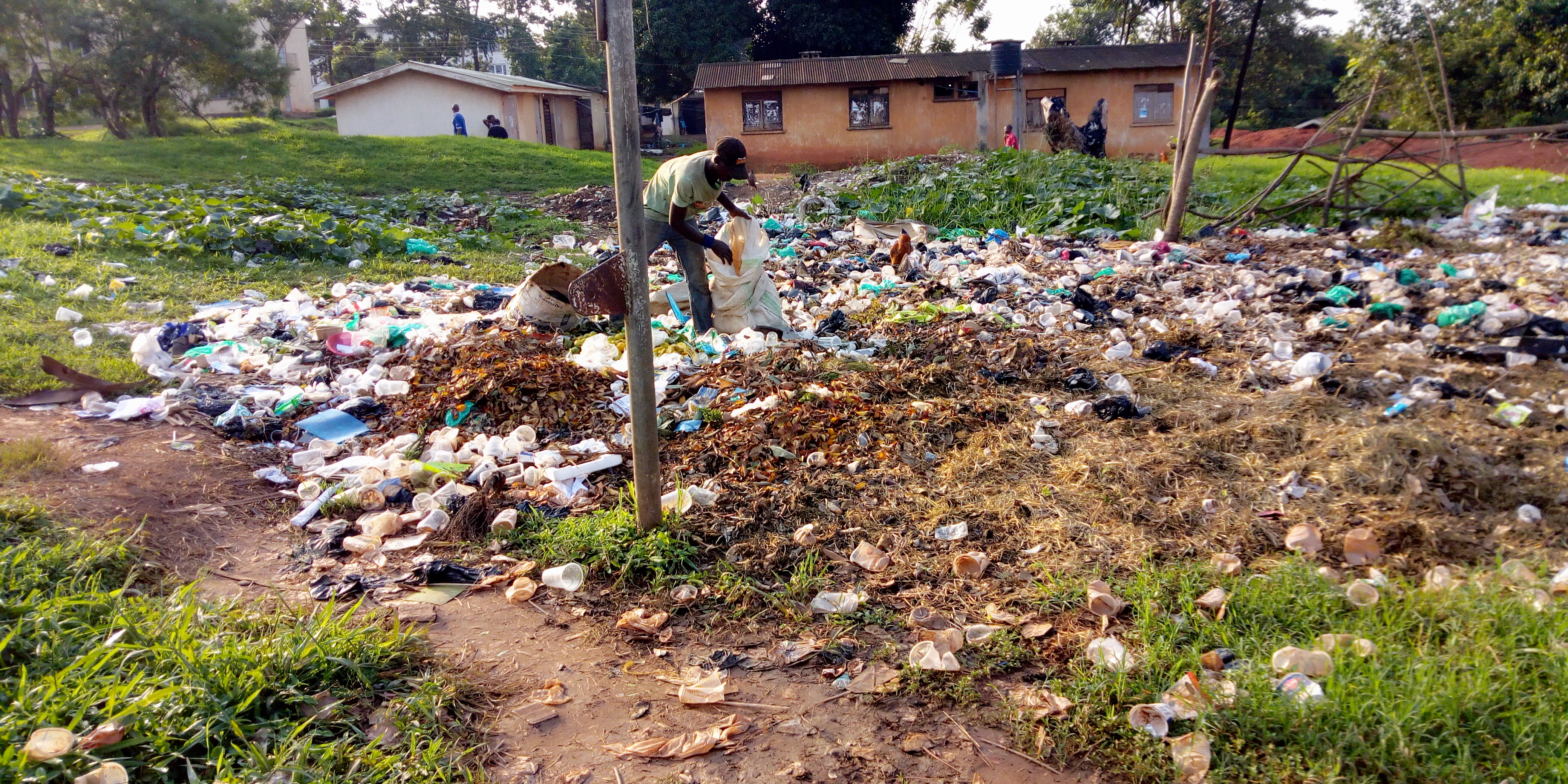 Taking part in #map2020 to tackle illegal waste dumping in Kampala, Uganda